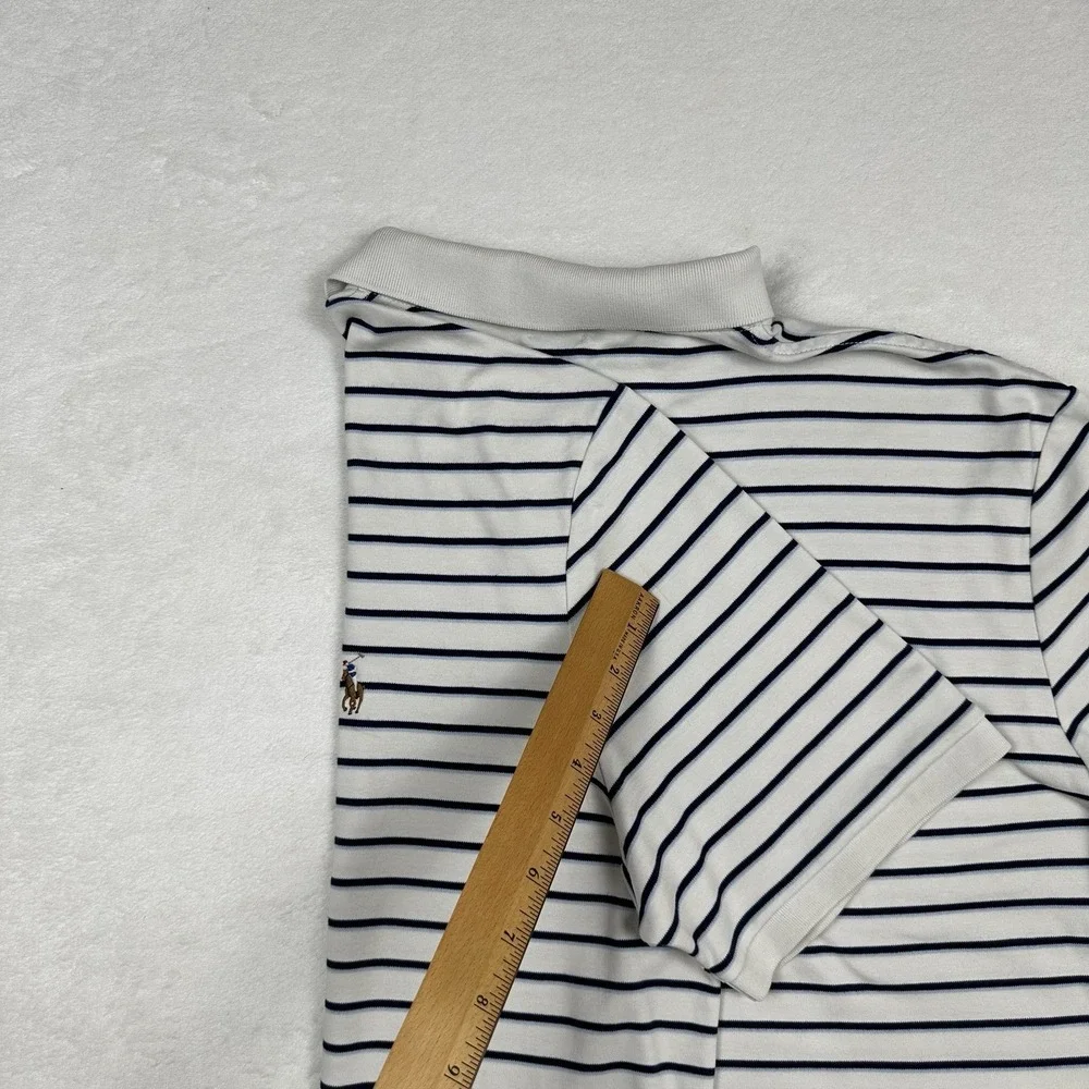 Polo Ralph Lauren Shirt Mens XL Pima Soft Touch Stripe Performance‎